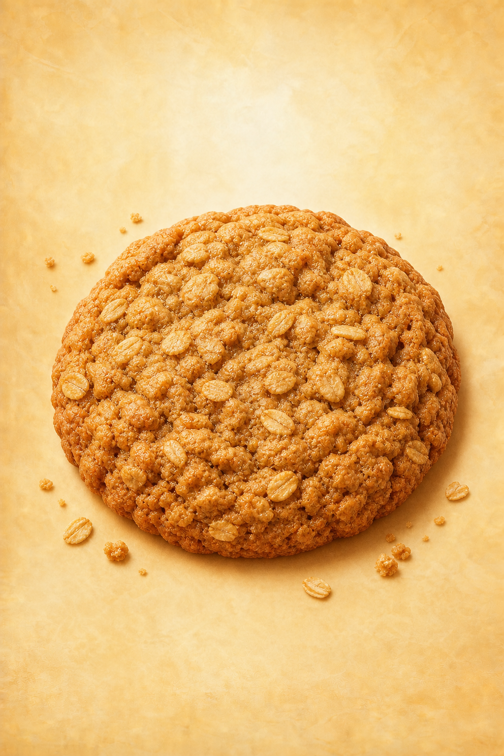 Oatmeal cookie illustration.