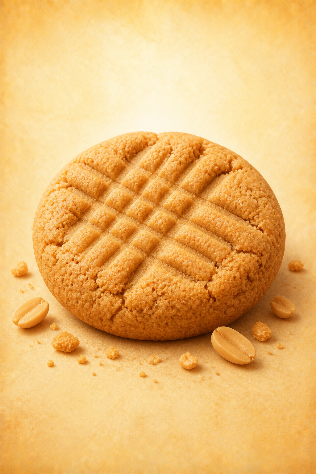 Peanut butter cookie illustration.